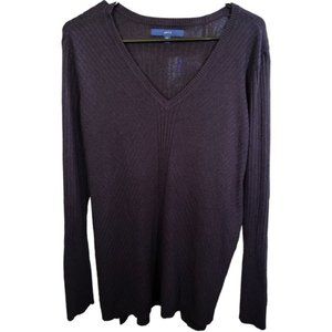 𝅺apt. 9 dark blue shimmery sweater size XL